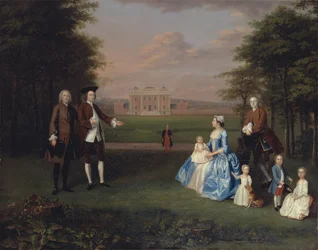 Robert Gwillym von Atherton und seine Familie